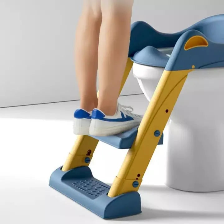 Folding Toilet Ladder-potty Training Seat