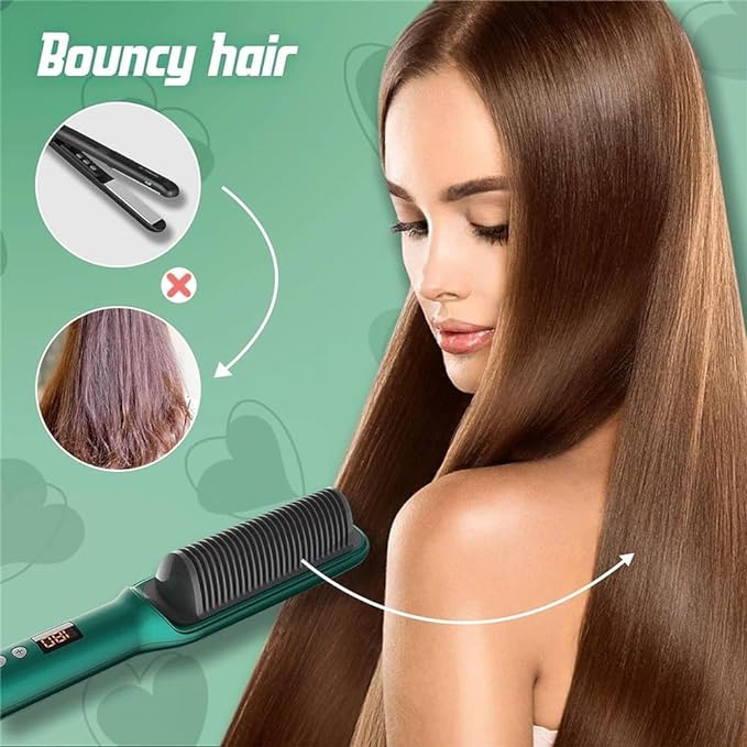 Professional 3In1 Electric comb Hair Straightener